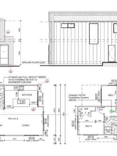 Digitales Home Staging, Virtuelles Home Staging, Grundriss, Grundrisszeichnung, Home Staging, Immobilienmarketing, Marketing, Myhomestage, Rendering 